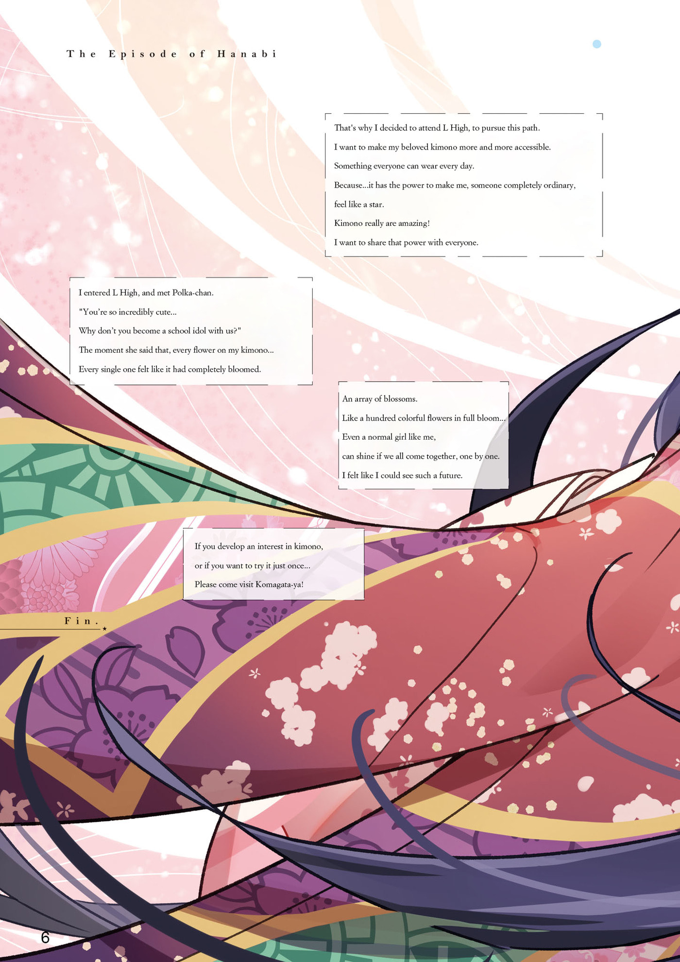 Ikizulive! LoveLive! Bluebird Chapter 4 page 6 - 
