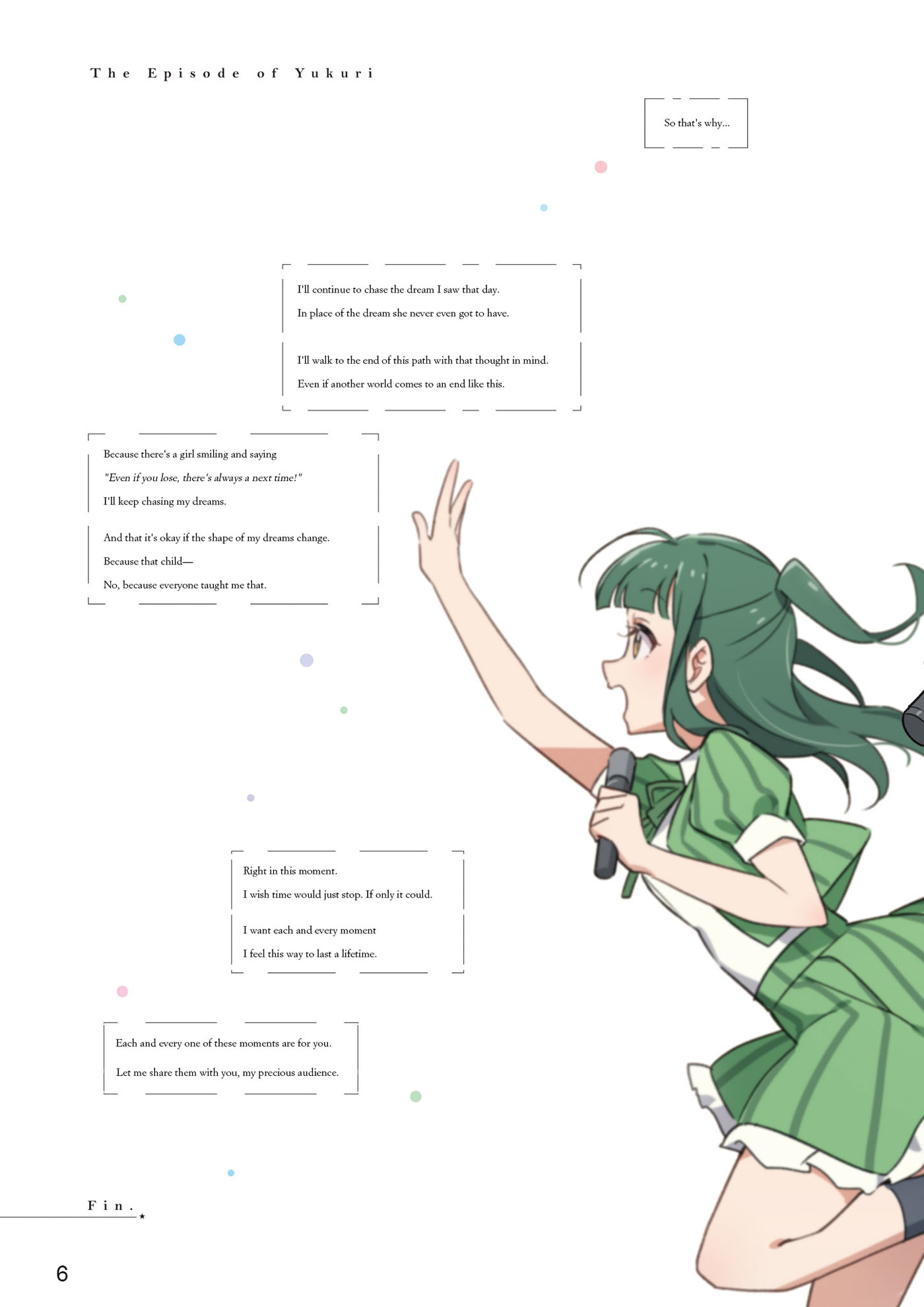Ikizulive! LoveLive! Bluebird Chapter 5 page 6 - 