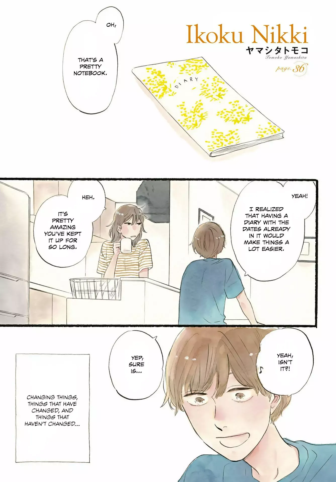 Ikoku Nikki Chapter 36 page 3 - 