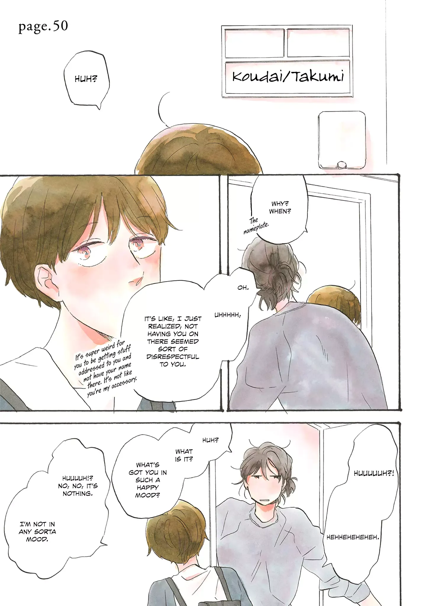 Ikoku Nikki Chapter 50 page 1 - 