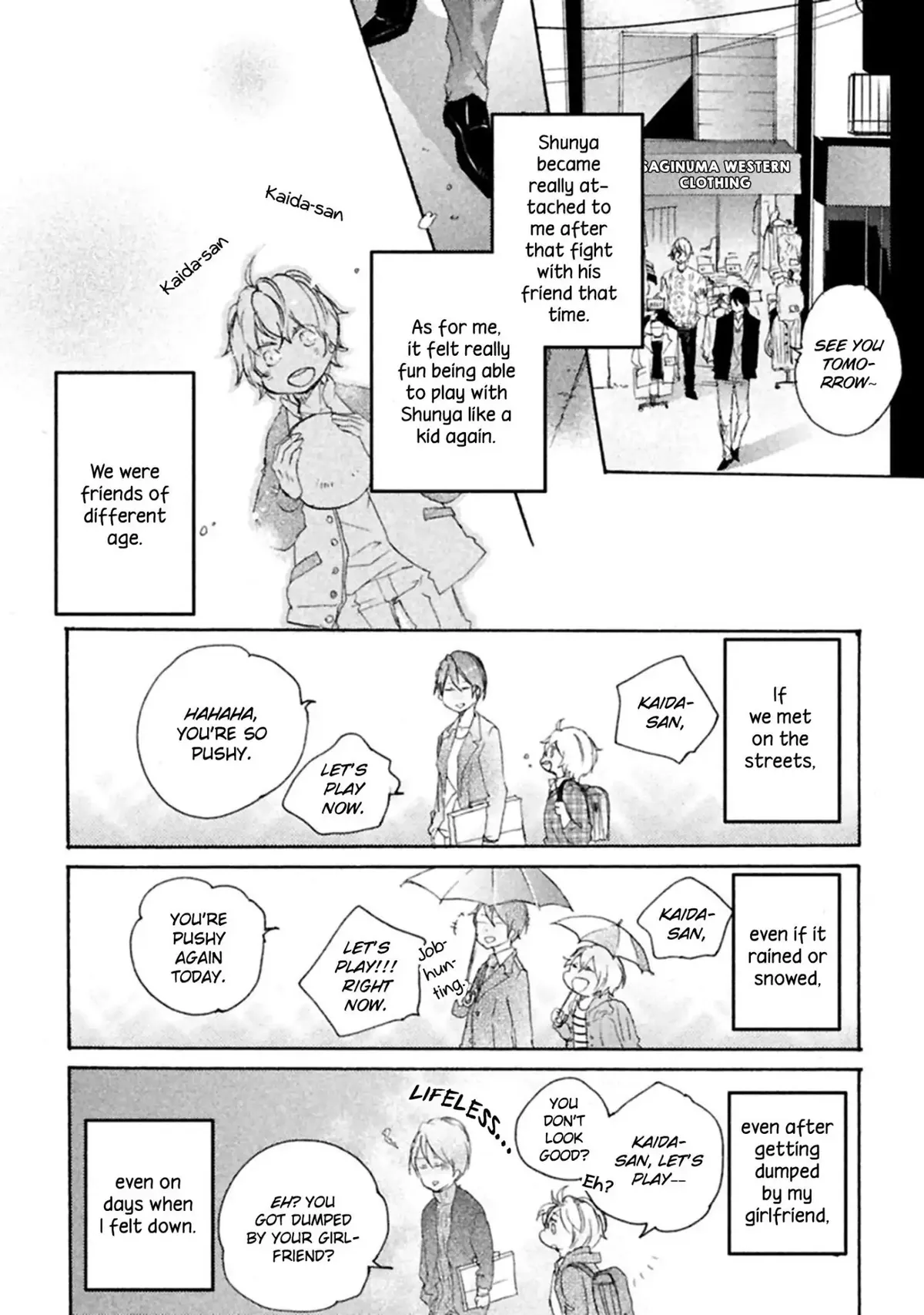 Ikujinashi no Koi Chapter 4 page 12 - 