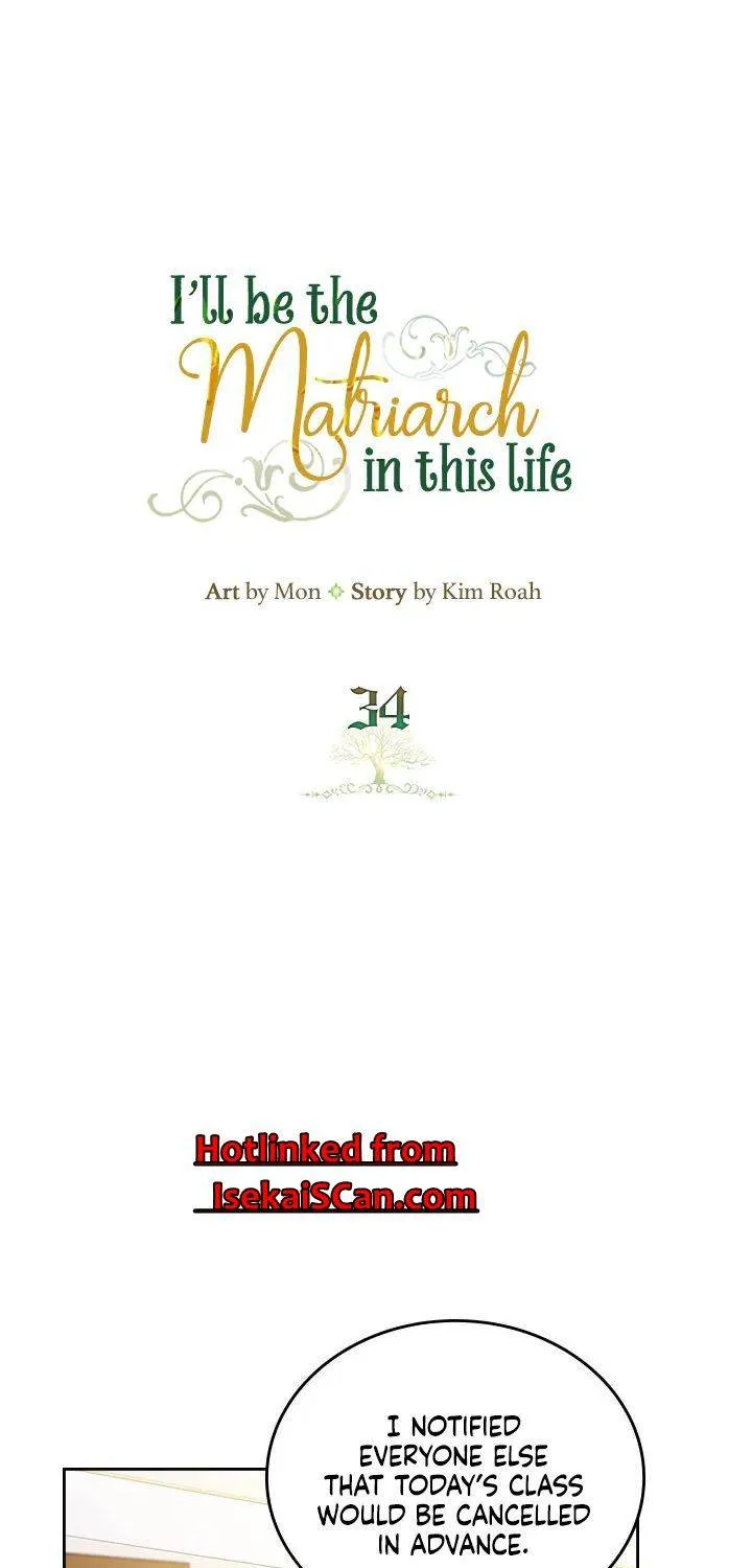 I’Ll Be The Matriarch In This Life Chapter 34 page 2 - 