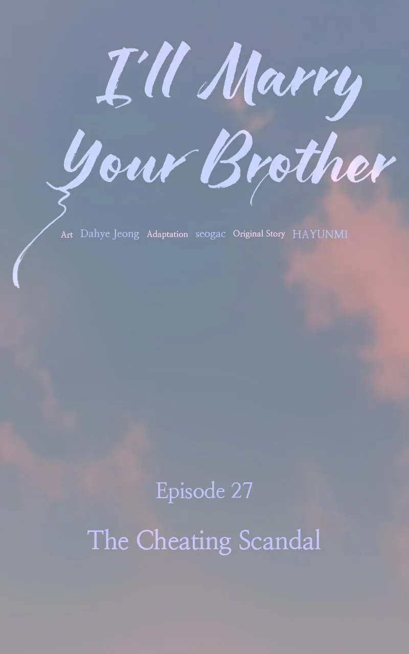 I’ll Marry Your Brother Chapter 27 page 37 - 