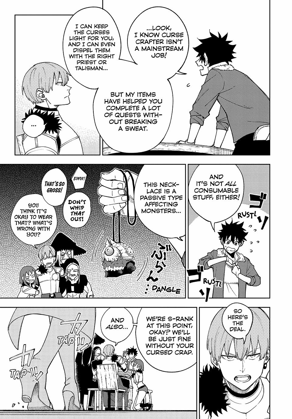 I’m a Curse Crafter, and I Don’t Need an S-Rank Party! Chapter 1 page 6 - 