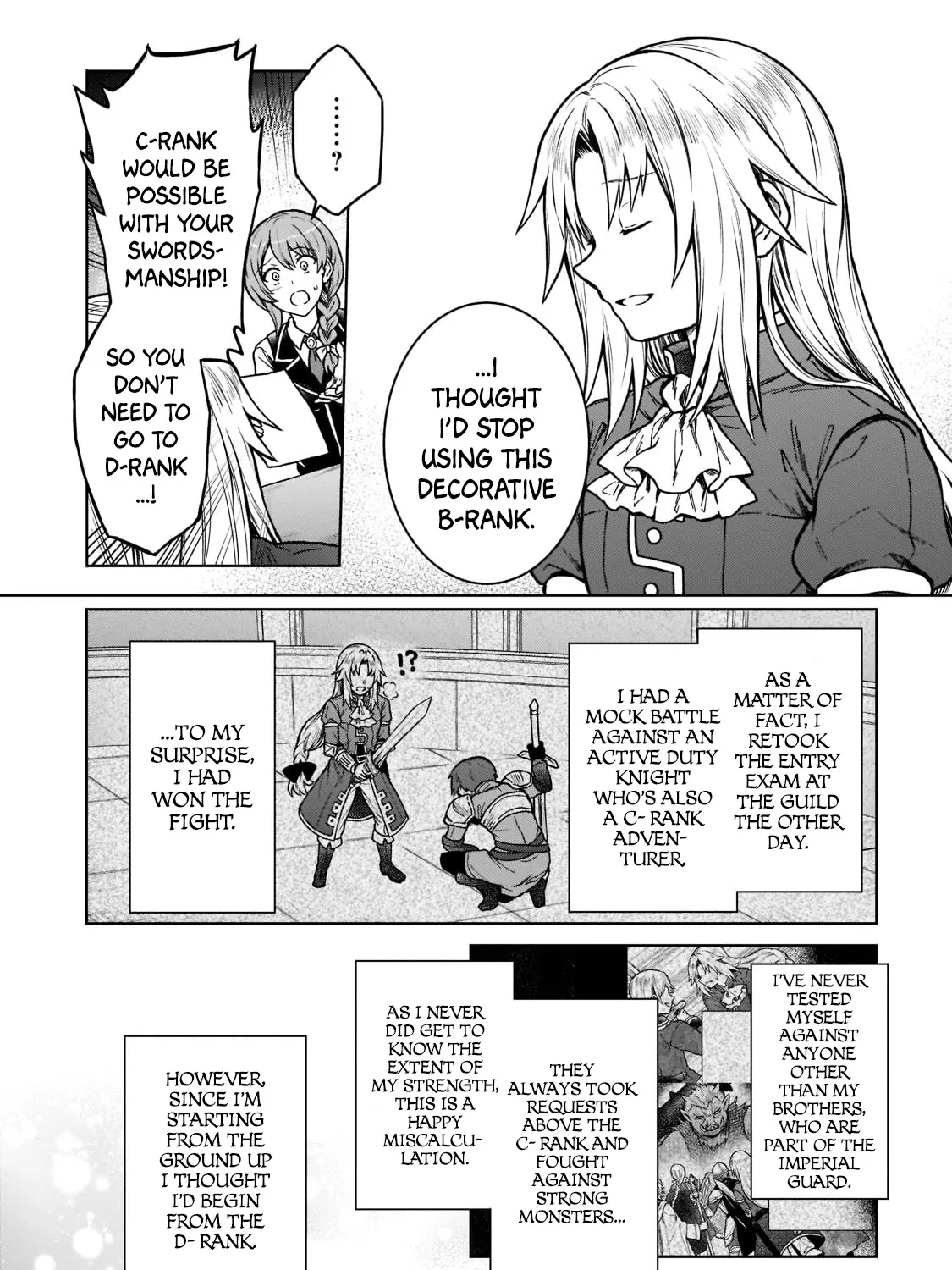 I’m a D-Rank Adventurer, for Some Reason I Got Recruited Into a Hero Party, and Now the Princess Is Stalking Me Chapter 14 page 27 - 
