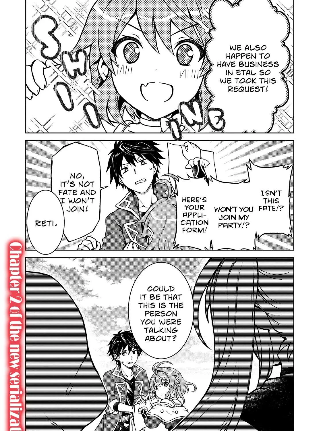 I’m a D-Rank Adventurer, for Some Reason I Got Recruited Into a Hero Party, and Now the Princess Is Stalking Me Chapter 2 page 1 - 