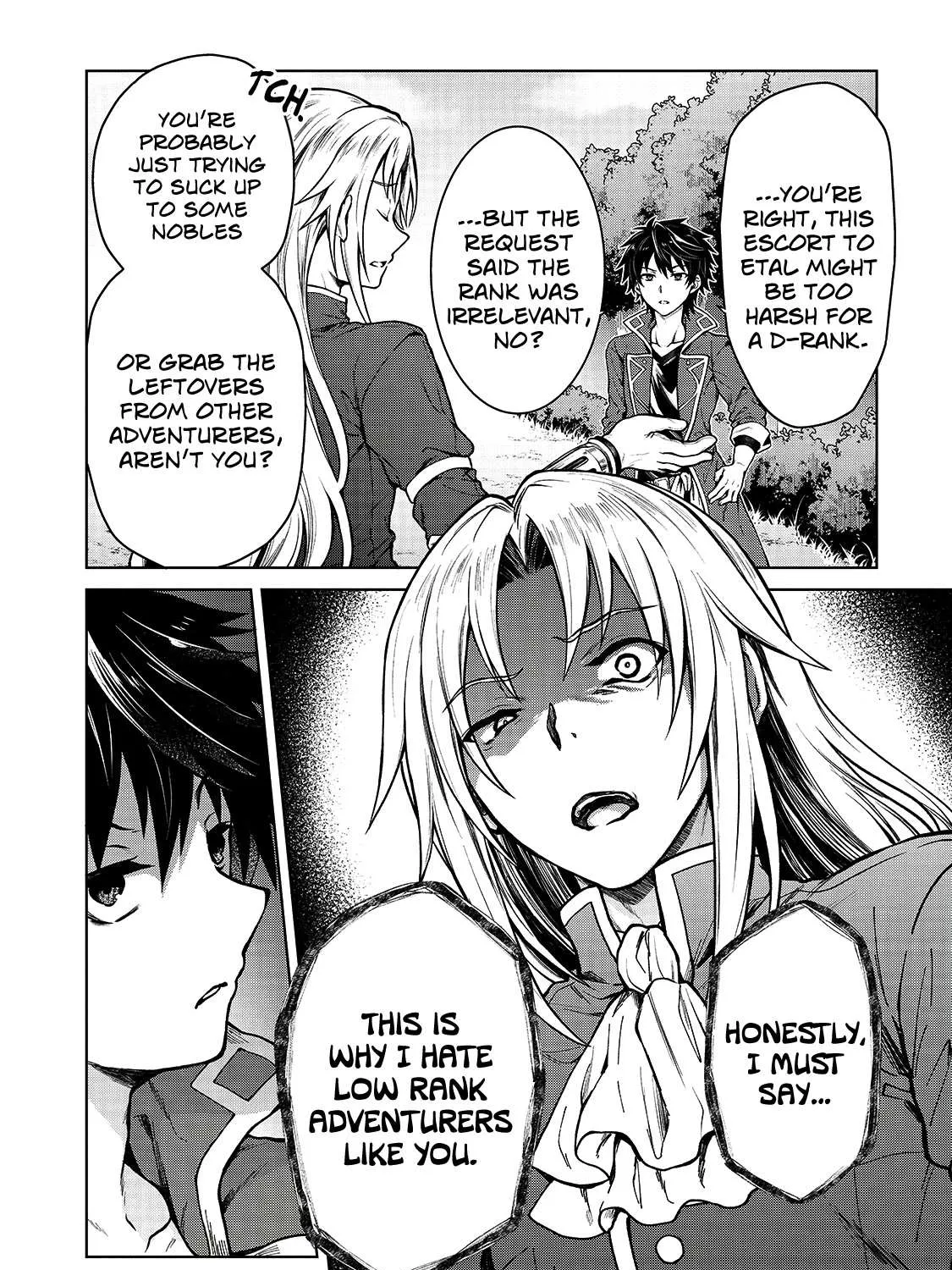I’m a D-Rank Adventurer, for Some Reason I Got Recruited Into a Hero Party, and Now the Princess Is Stalking Me Chapter 2 page 27 - 