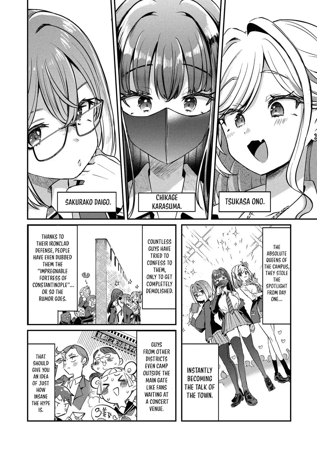 I’m a Kept Man for the Three Most Beautiful Girls in School Chapter 1 page 17 - 