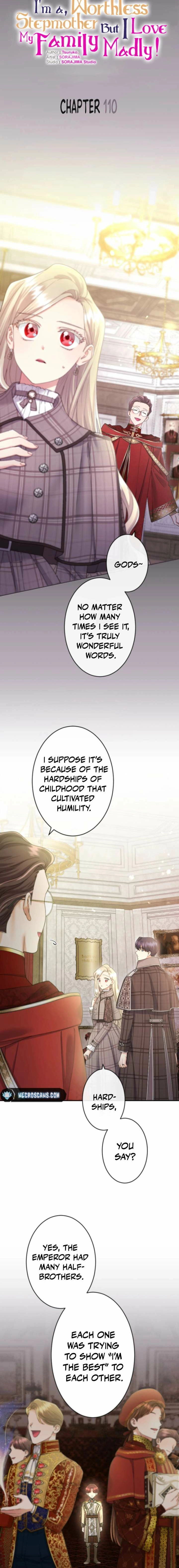 I’m a Worthless Stepmother, But I Love My Family Madly! Chapter 110 page 2 - 