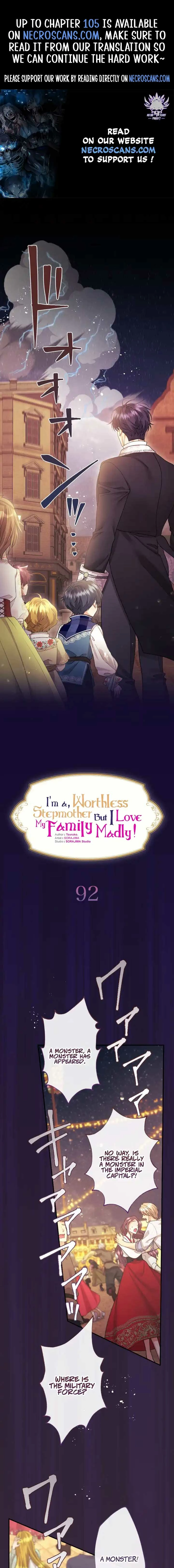 I’m a Worthless Stepmother, But I Love My Family Madly! Chapter 92 page 1 - 