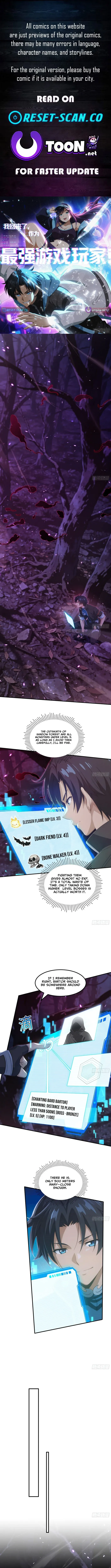 I’m Back, as the Strongest Gamer! Chapter 3 page 1 - 