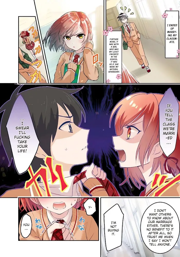 I’m getting married to a girl I hate in my class Chapter 3 page 1 - 