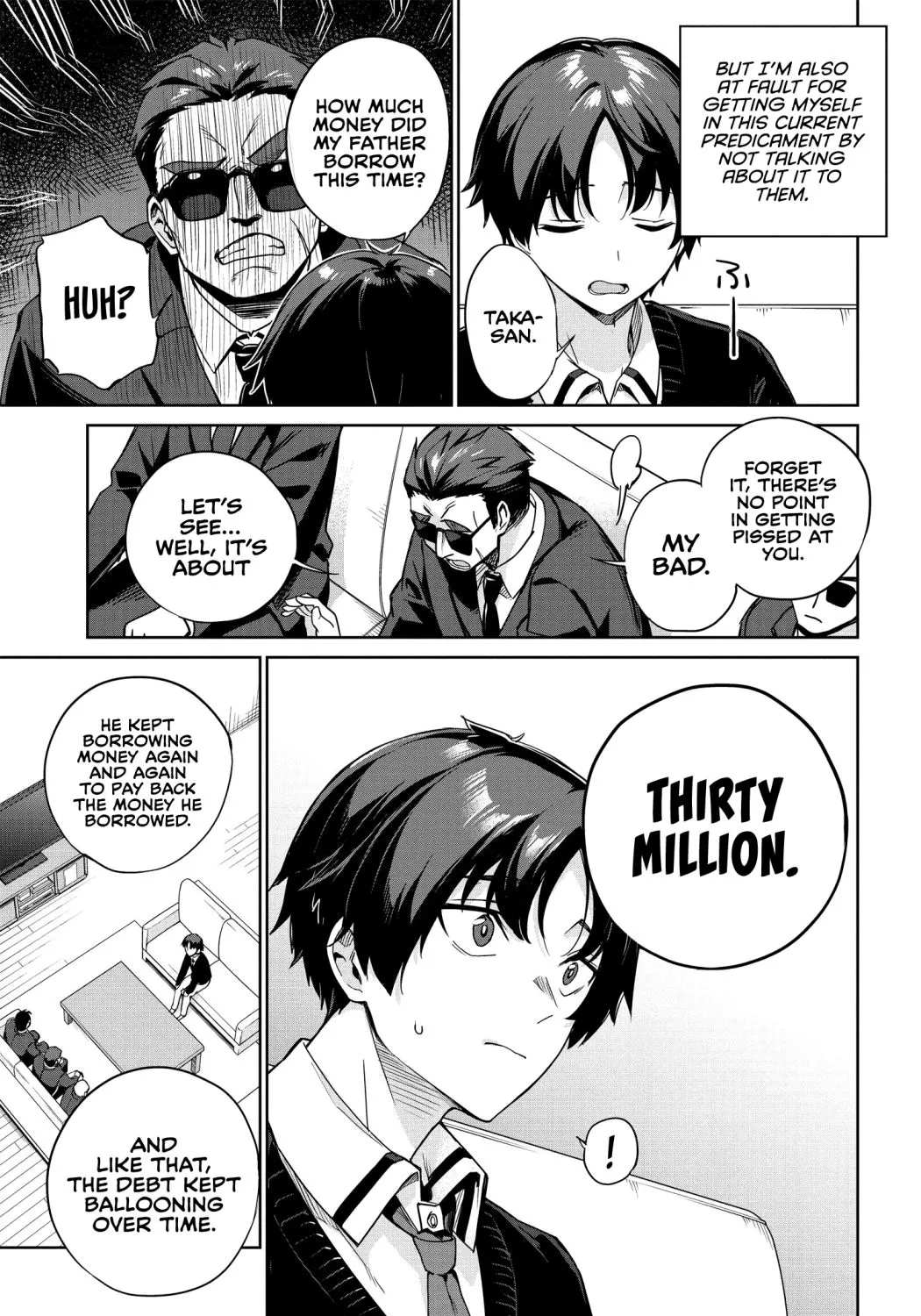 I’m Gonna Live with You Not Because My Parents Left Me Their Debt But Because I Like You Chapter 1 page 11 - 