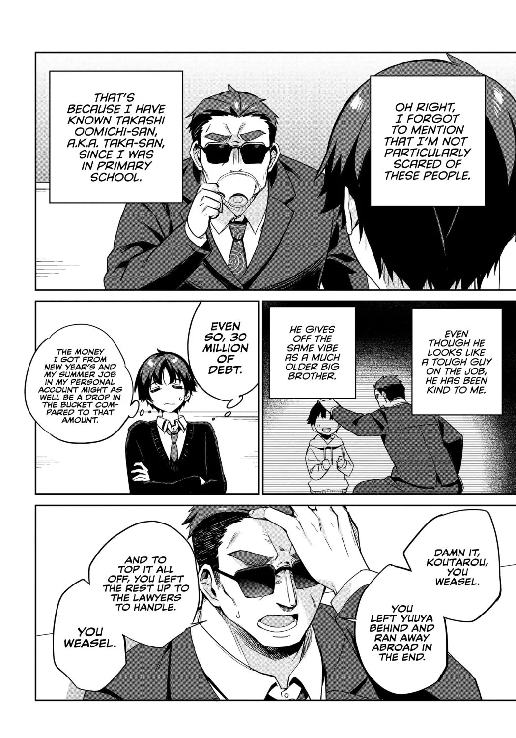 I’m Gonna Live with You Not Because My Parents Left Me Their Debt But Because I Like You Chapter 1 page 13 - 