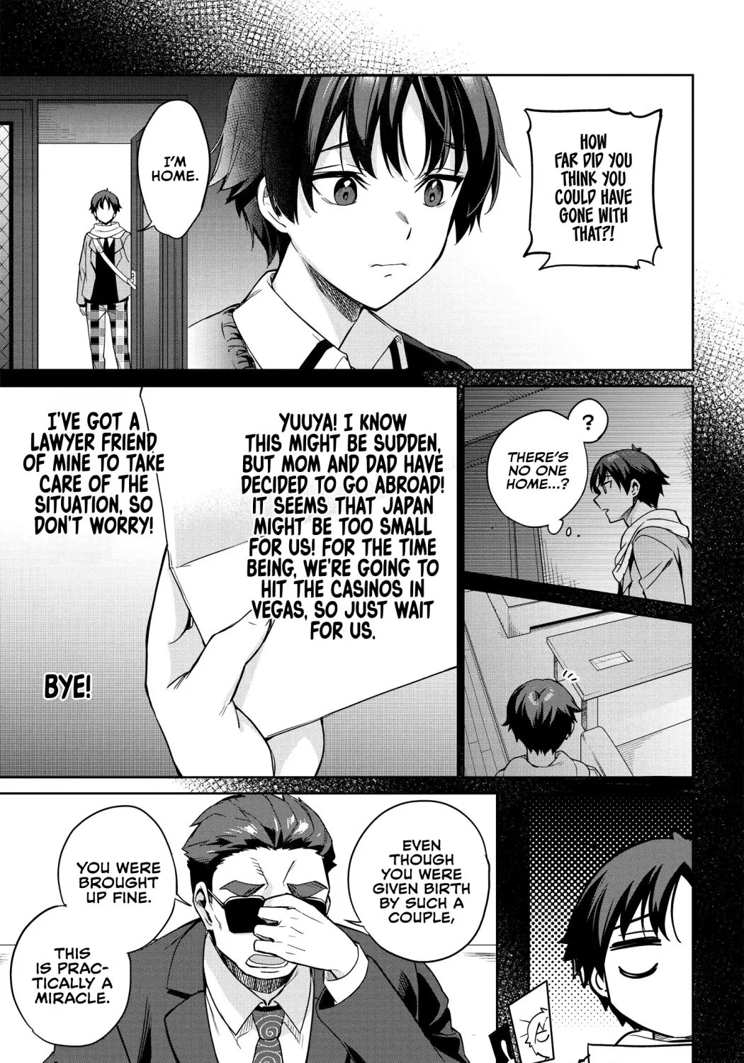 I’m Gonna Live with You Not Because My Parents Left Me Their Debt But Because I Like You Chapter 1 page 15 - 