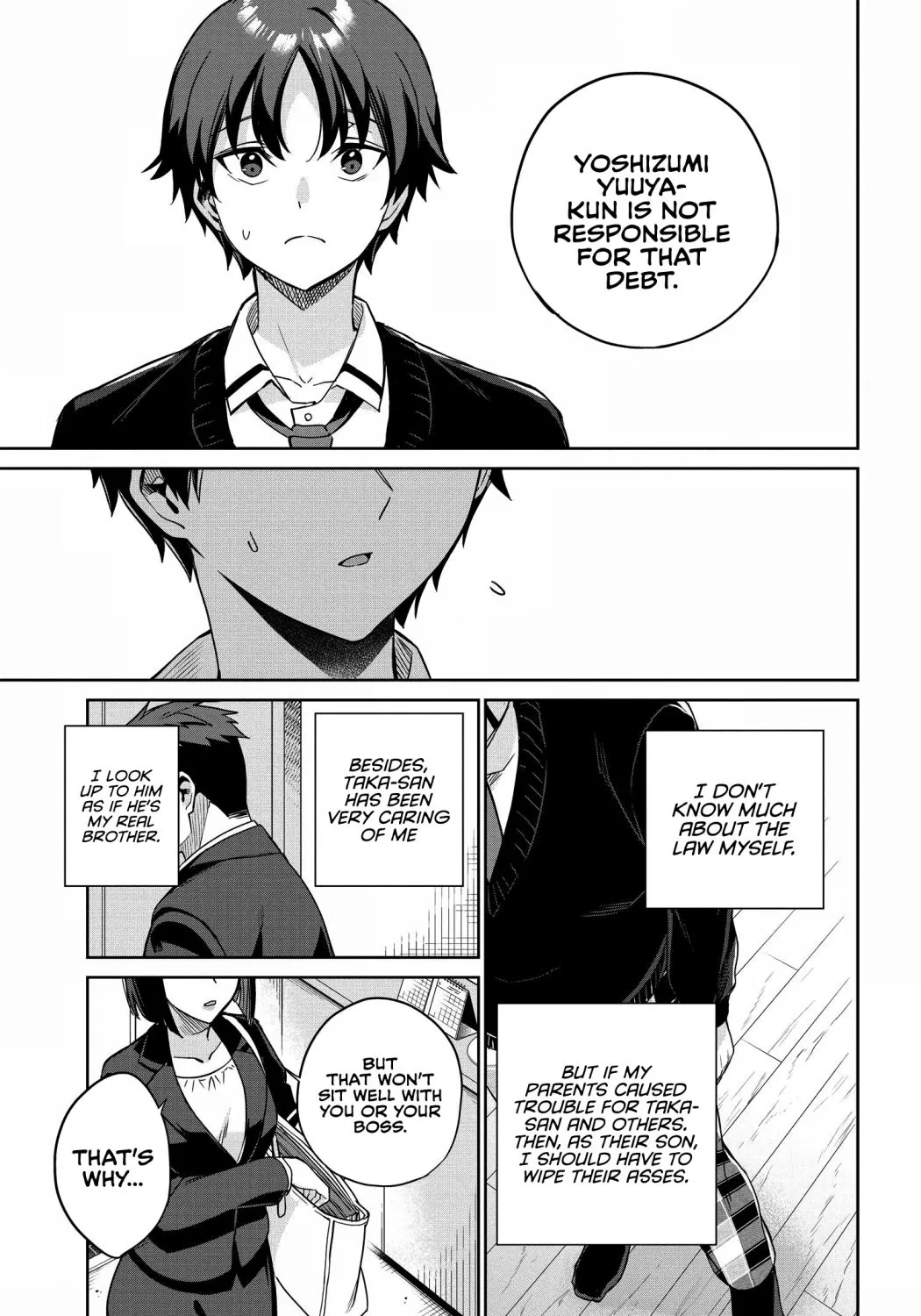 I’m Gonna Live with You Not Because My Parents Left Me Their Debt But Because I Like You Chapter 1 page 71 - 