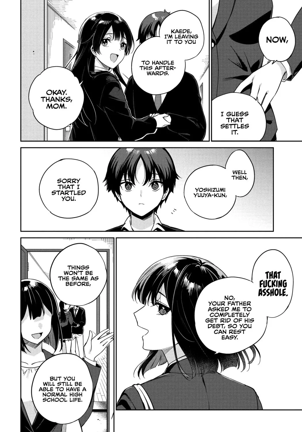I’m Gonna Live with You Not Because My Parents Left Me Their Debt But Because I Like You Chapter 1 page 85 - 