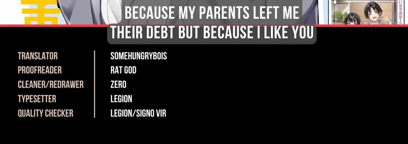 I’m Gonna Live with You Not Because My Parents Left Me Their Debt But Because I Like You Chapter 15 page 3 - 