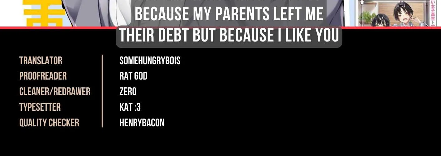 I’m Gonna Live with You Not Because My Parents Left Me Their Debt But Because I Like You Chapter 21 page 3 - 