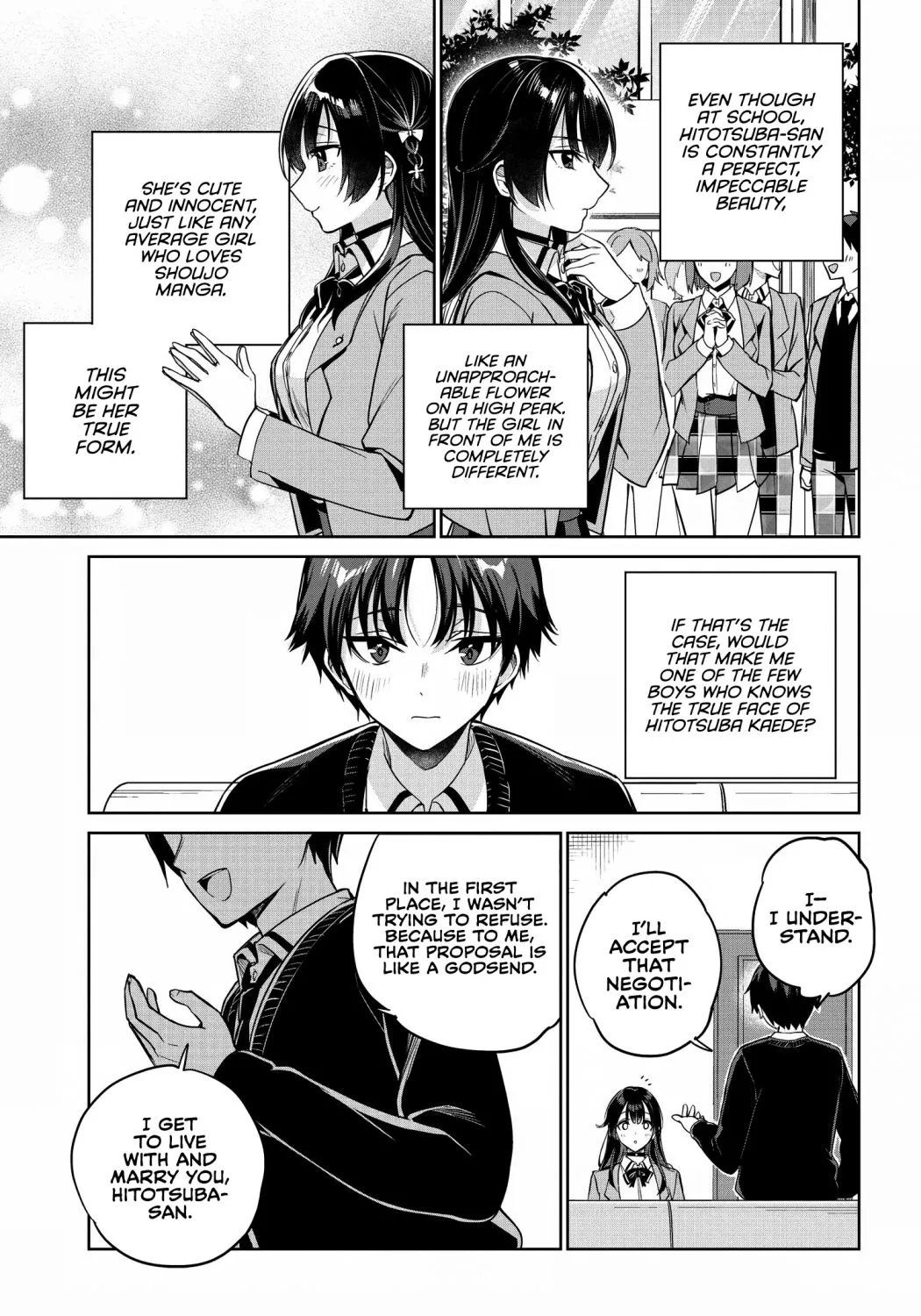 I’m Gonna Live with You Not Because My Parents Left Me Their Debt But Because I Like You Chapter 3 page 7 - 
