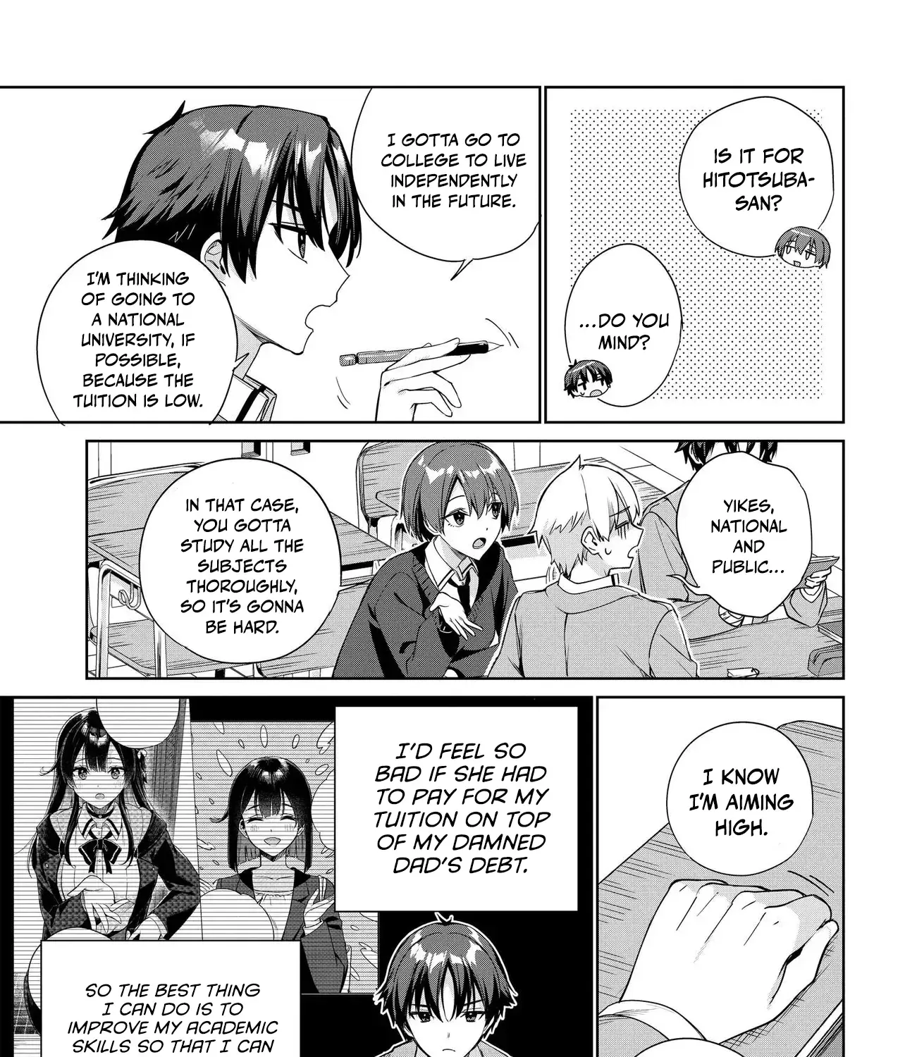 I’m Gonna Live with You Not Because My Parents Left Me Their Debt But Because I Like You Chapter 31 page 38 - 