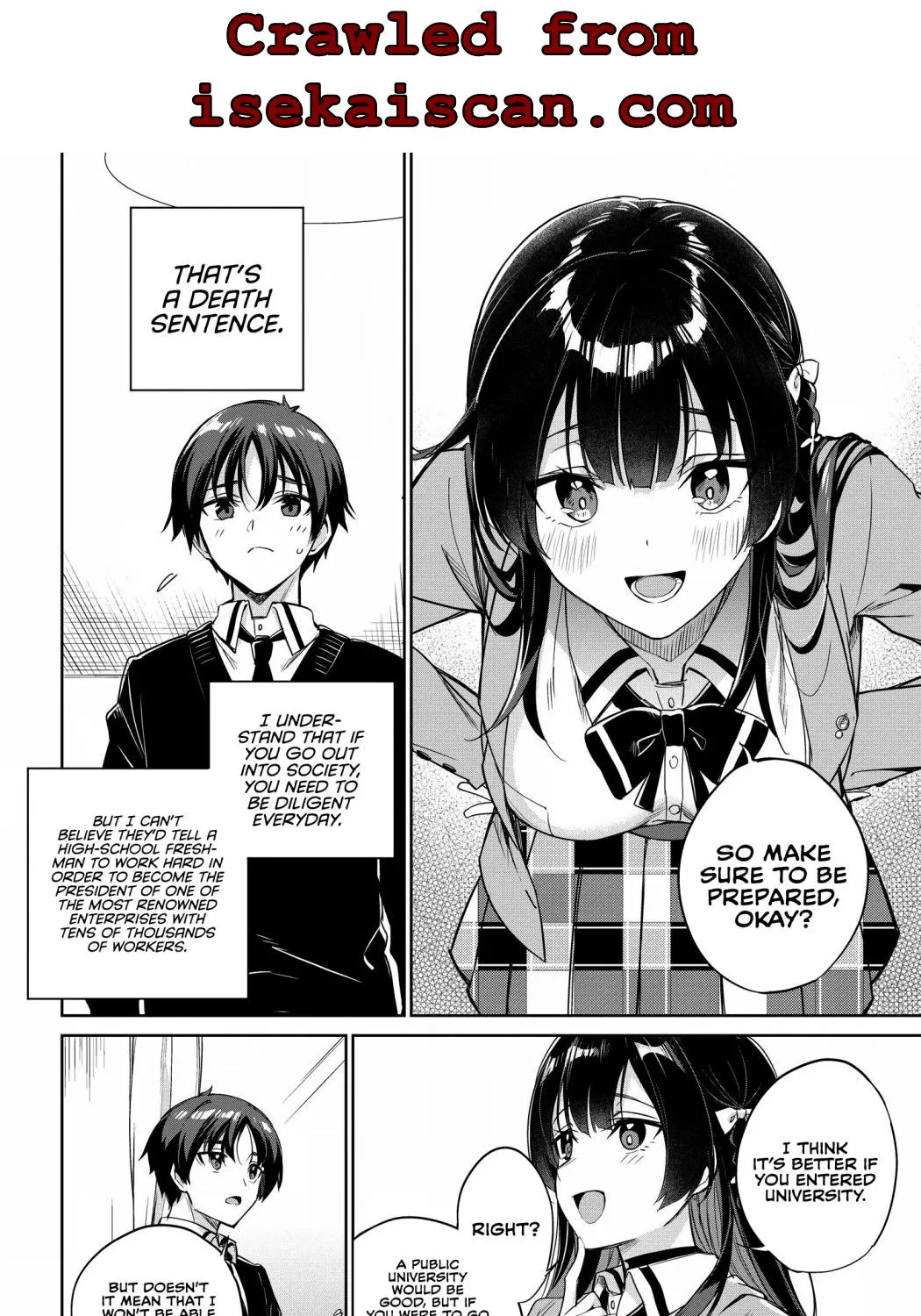 I’m Gonna Live with You Not Because My Parents Left Me Their Debt But Because I Like You Chapter 4 page 3 - 