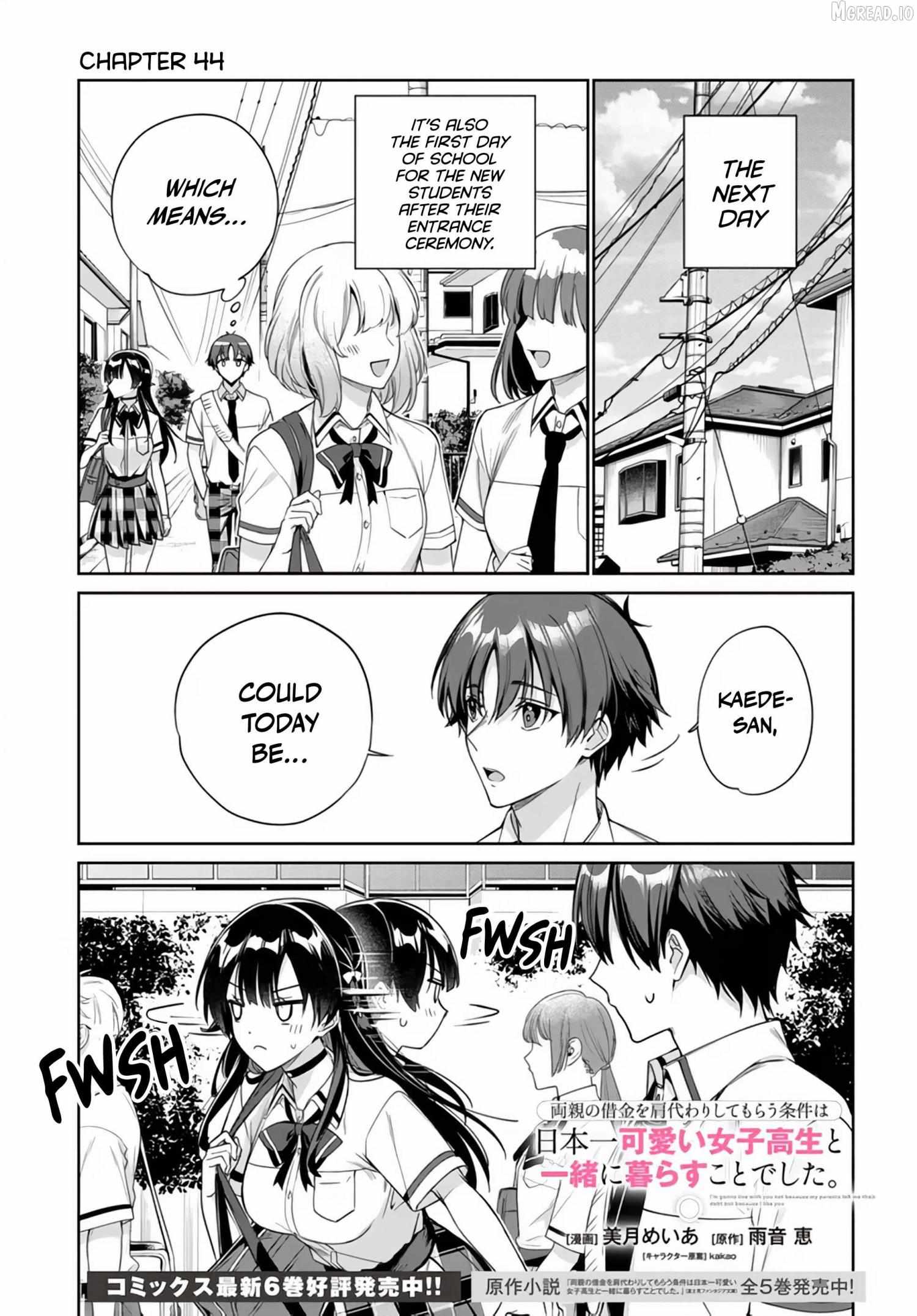 I’m Gonna Live with You Not Because My Parents Left Me Their Debt But Because I Like You Chapter 44 page 2 - 