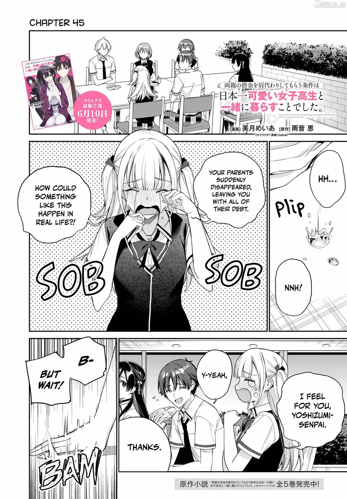 I’m Gonna Live with You Not Because My Parents Left Me Their Debt But Because I Like You Chapter 45 page 2 - 