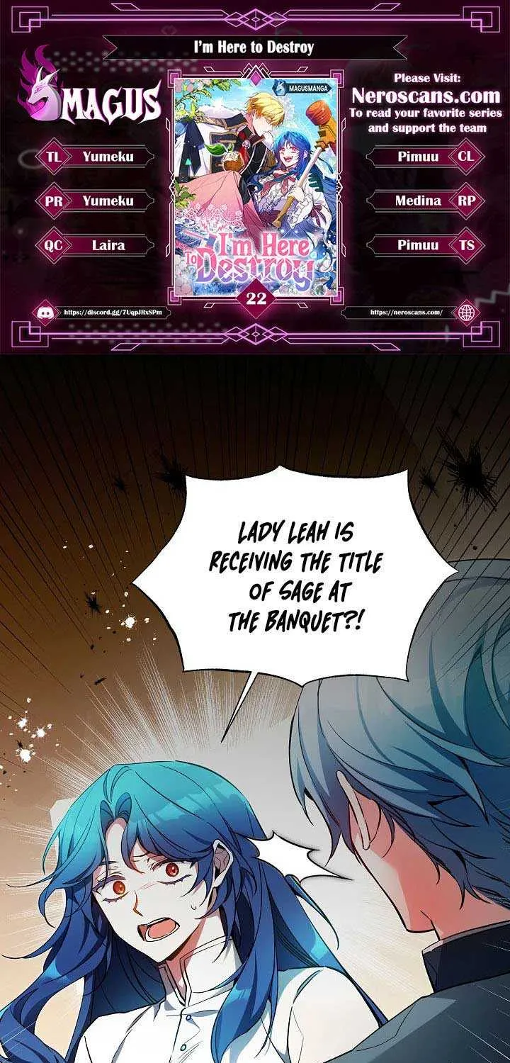 I’m Here to Destroy Chapter 22 page 1 - 