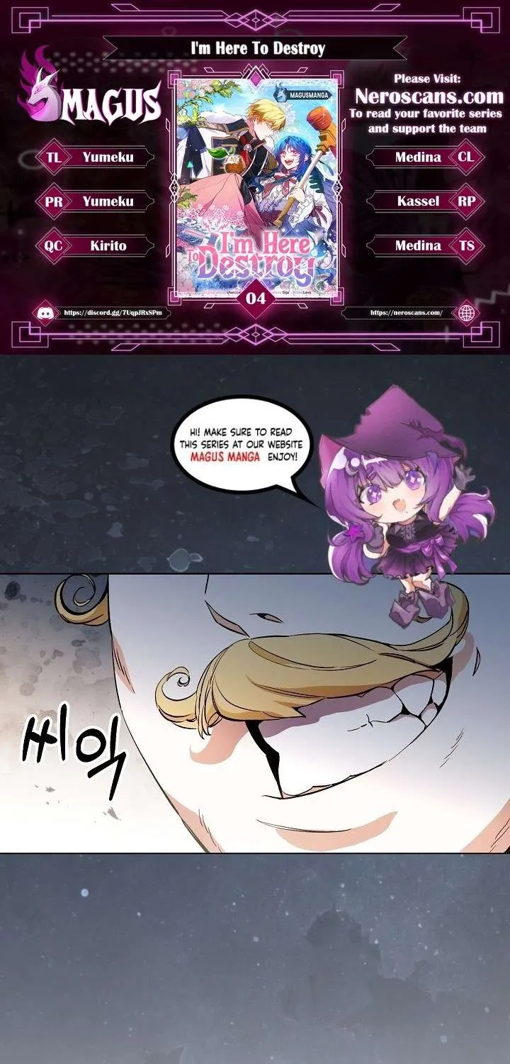 I’m Here to Destroy Chapter 4 page 1 - 