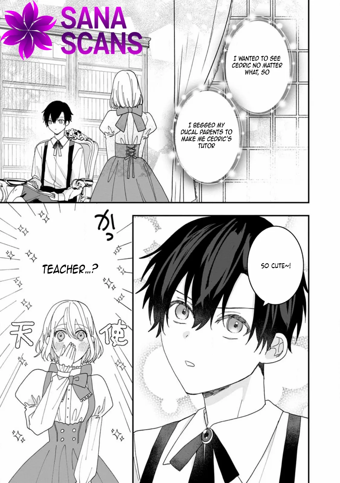 I’m Just a Background Tutor, but I’m Doted on by My Favorite, the Third Prince. Chapter 1 page 7 - 
