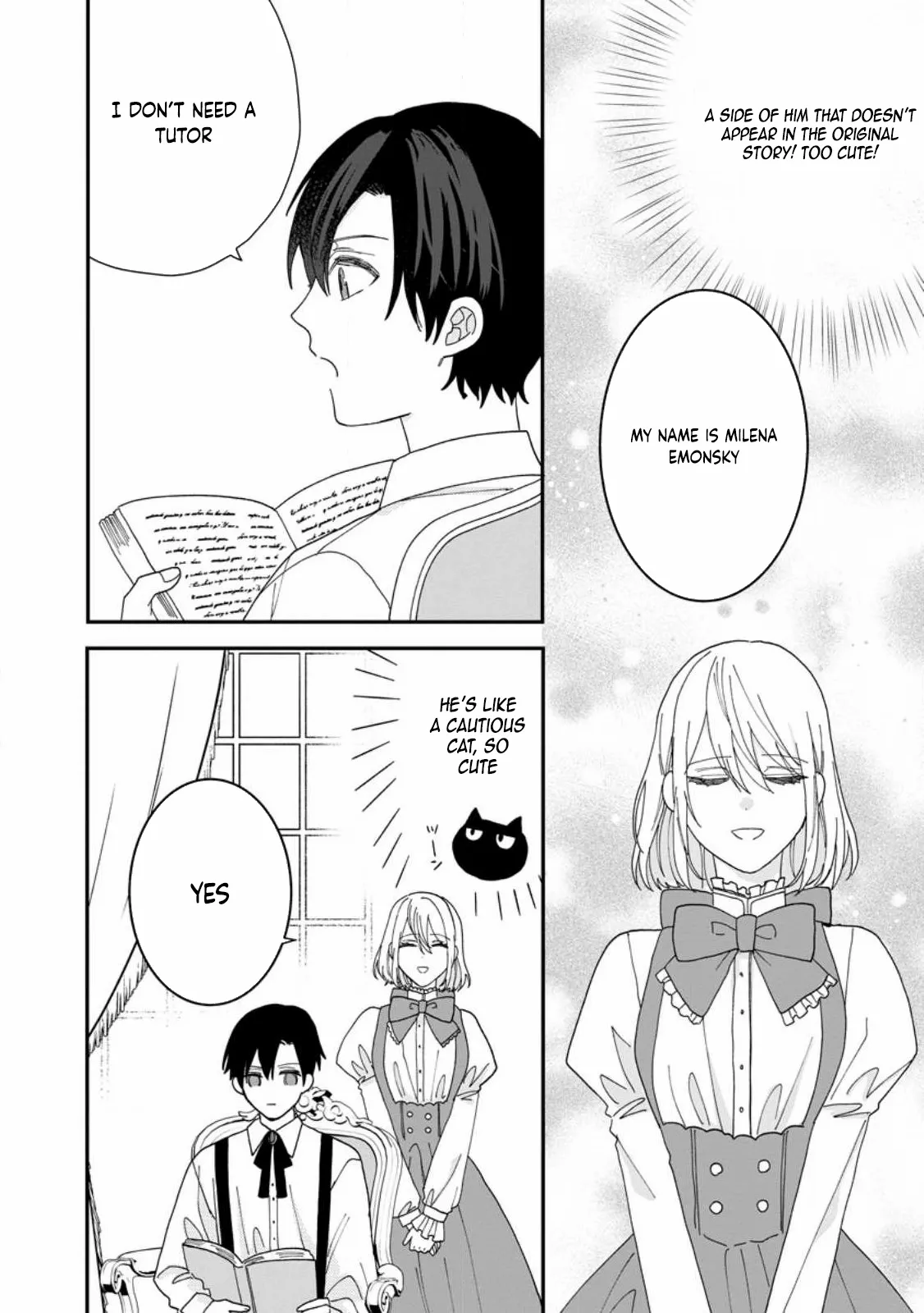 I’m Just a Background Tutor, but I’m Doted on by My Favorite, the Third Prince. Chapter 1 page 8 - 
