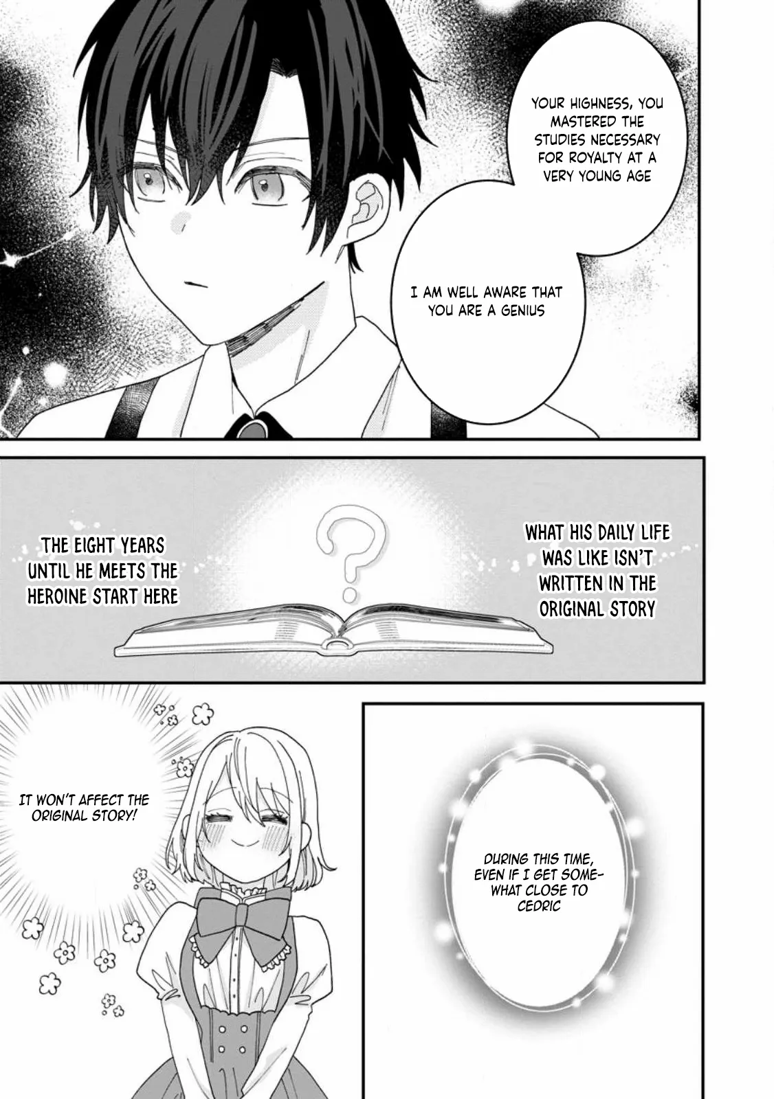 I’m Just a Background Tutor, but I’m Doted on by My Favorite, the Third Prince. Chapter 1 page 9 - 