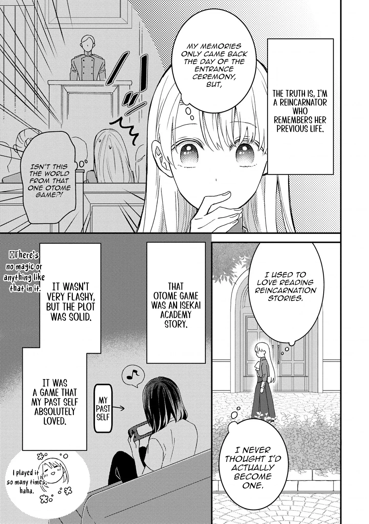 I’m Just a Mob Lady, So Please Stop Proposing, Your Highness! Chapter 1 page 5 - 