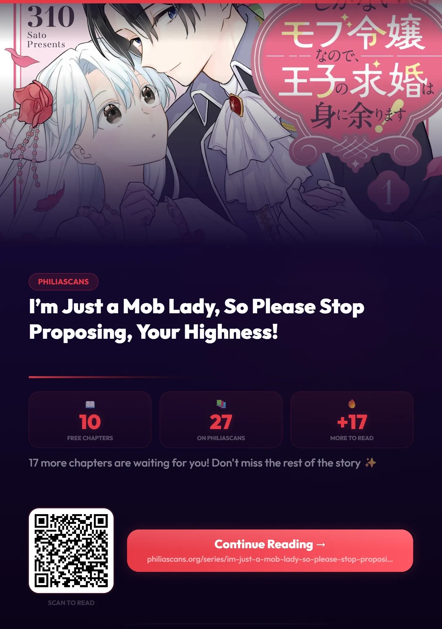 I’m Just a Mob Lady, So Please Stop Proposing, Your Highness! Chapter 10 page 2 - 