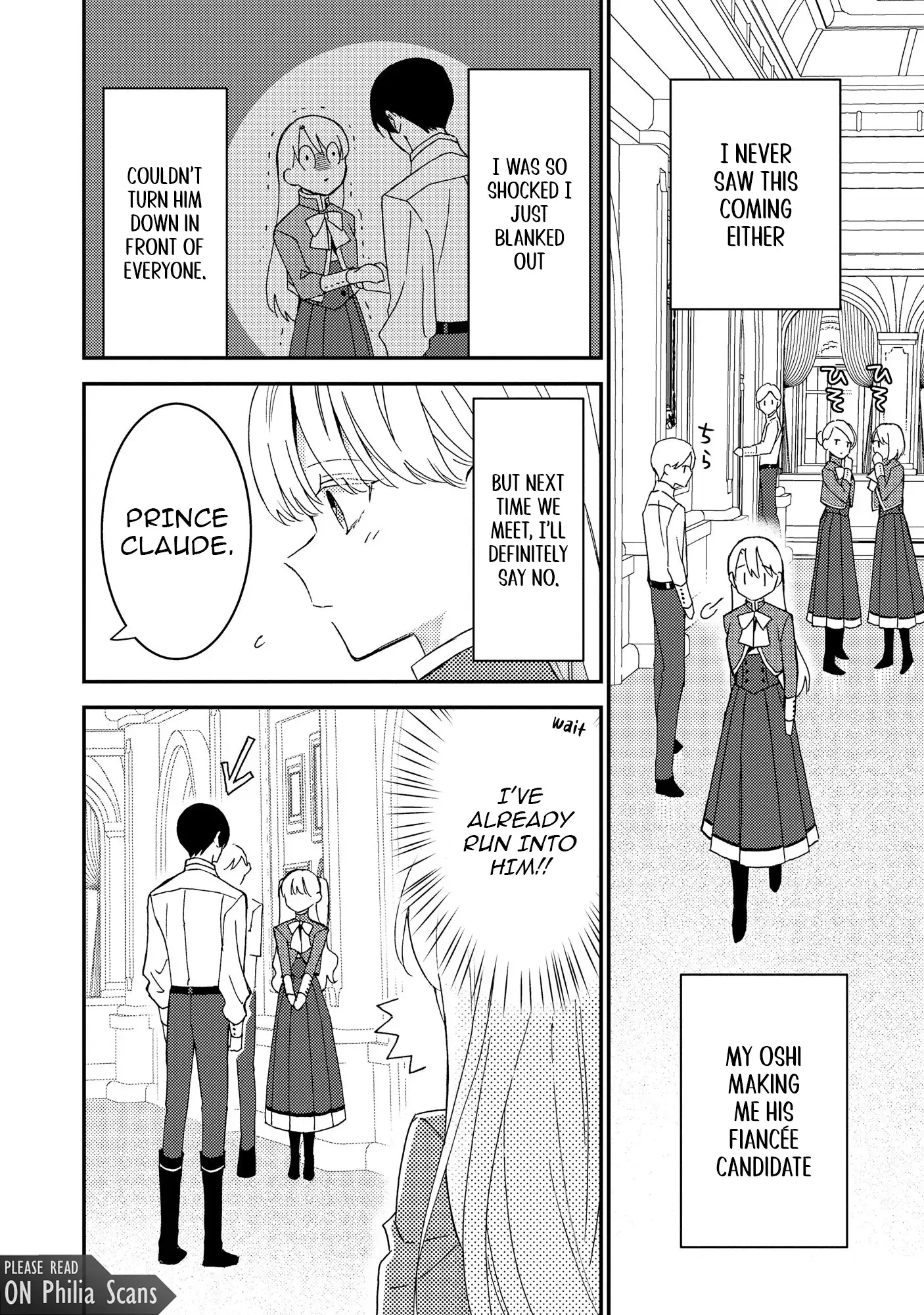 I’m Just a Mob Lady, So Please Stop Proposing, Your Highness! Chapter 2 page 4 - 