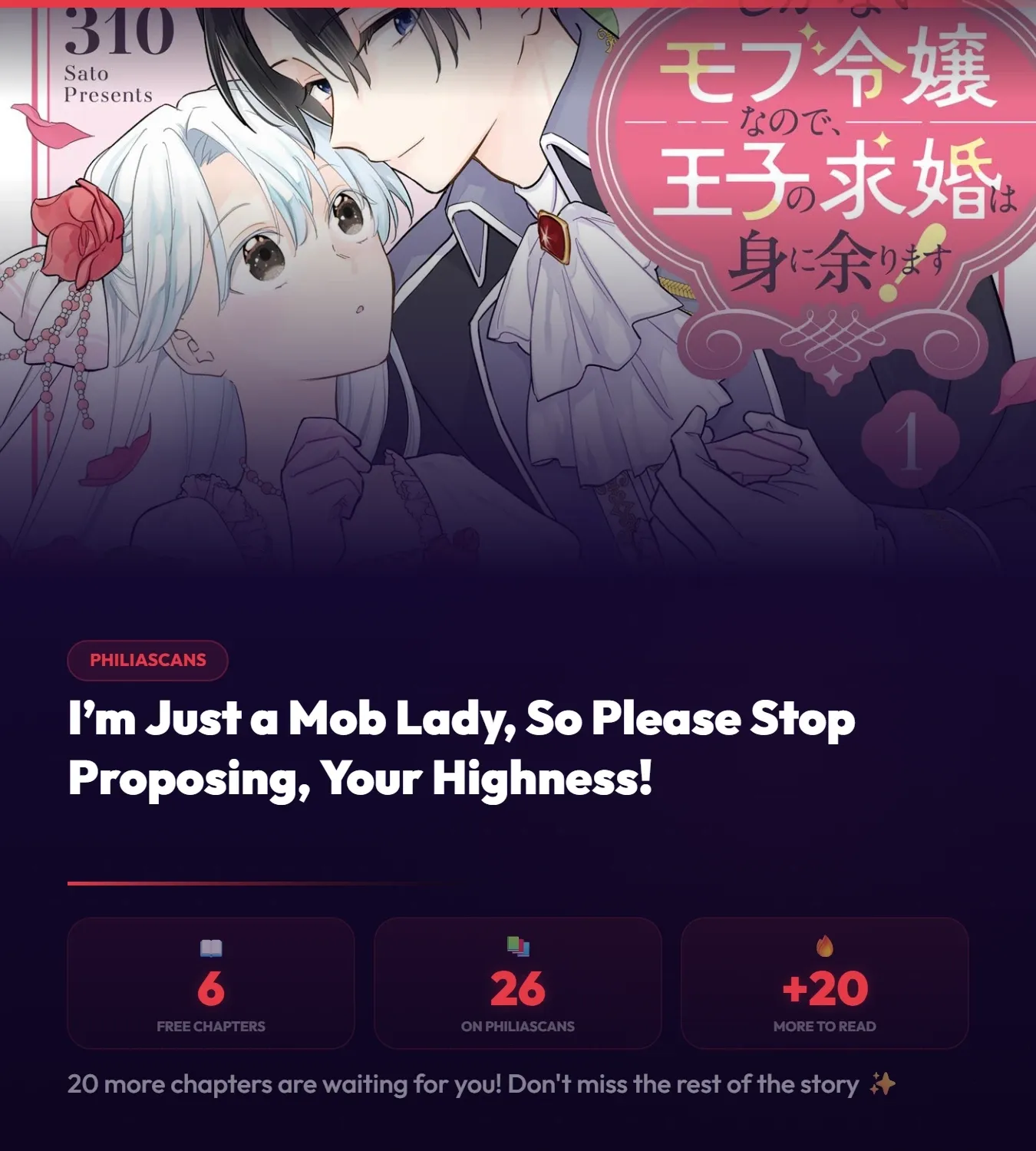 I’m Just a Mob Lady, So Please Stop Proposing, Your Highness! Chapter 6 page 62 - 