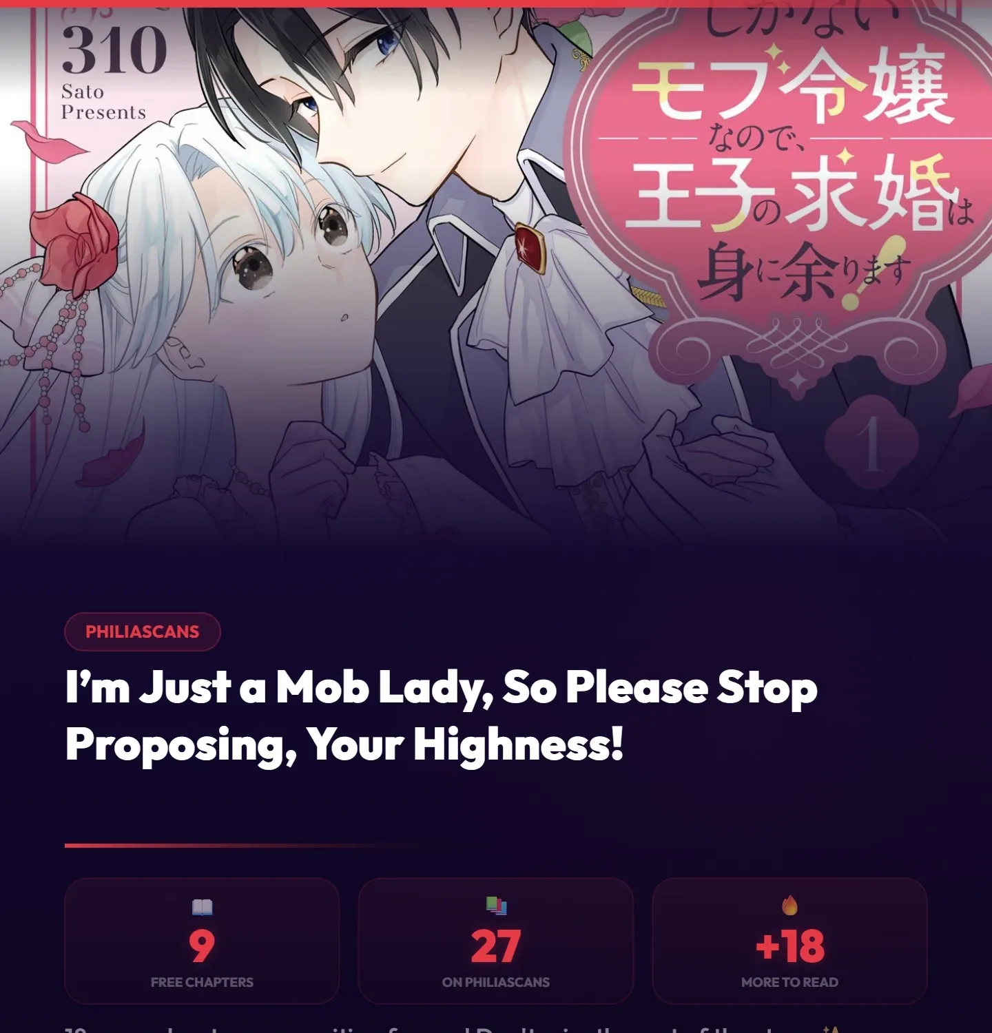 I’m Just a Mob Lady, So Please Stop Proposing, Your Highness! Chapter 9 page 2 - 