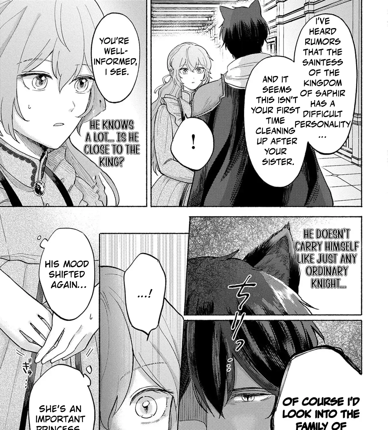 I’m Just the Saint’s Maid Cleaning Up Her Mess. So Why Am I Suddenly Being Courted by the Black Wolf King of the Beastkin Nation!? Chapter 1 page 47 - 