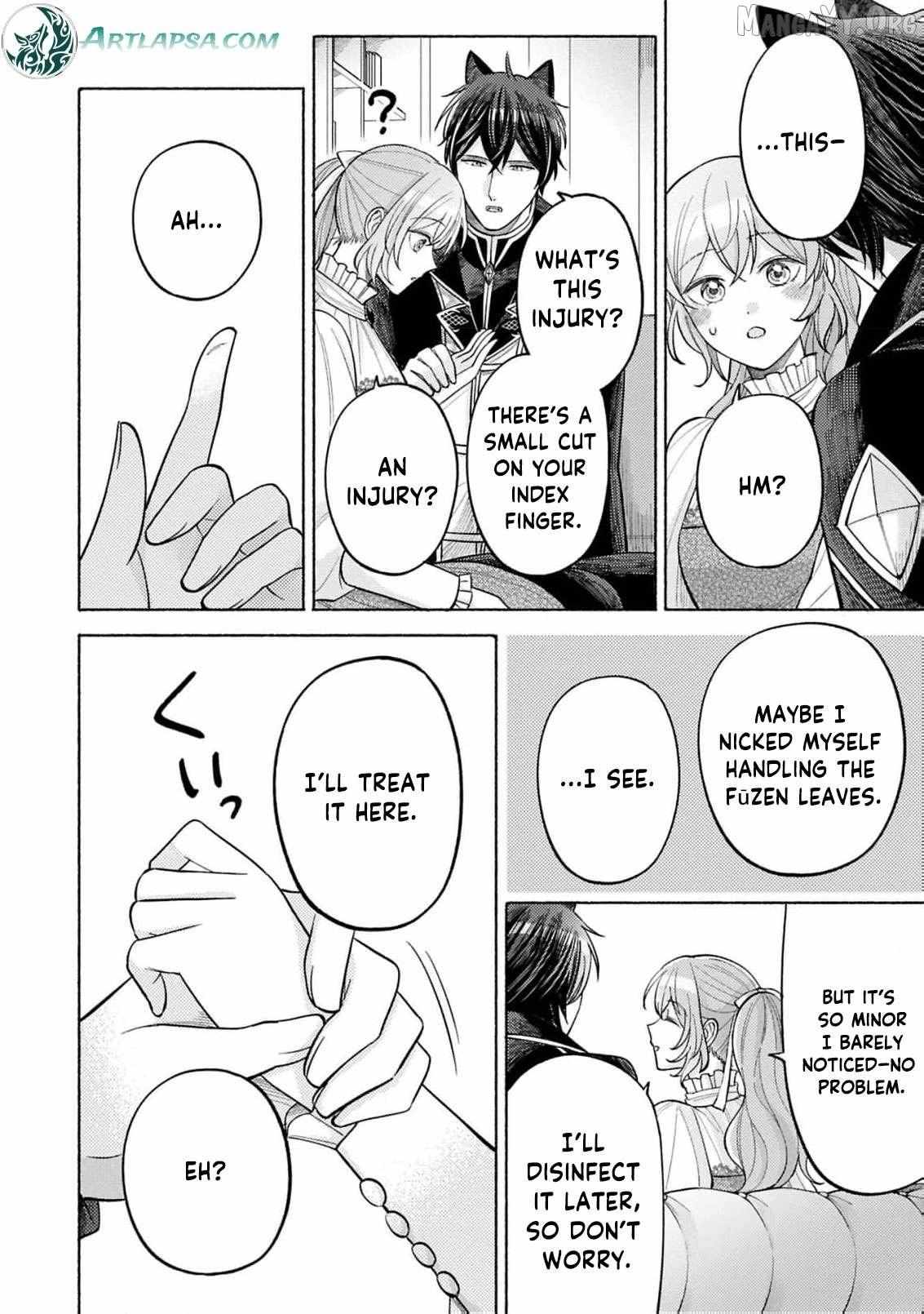 I’m Just the Saint’s Maid Cleaning Up Her Mess. So Why Am I Suddenly Being Courted by the Black Wolf King of the Beastkin Nation!? Chapter 15 page 13 - 