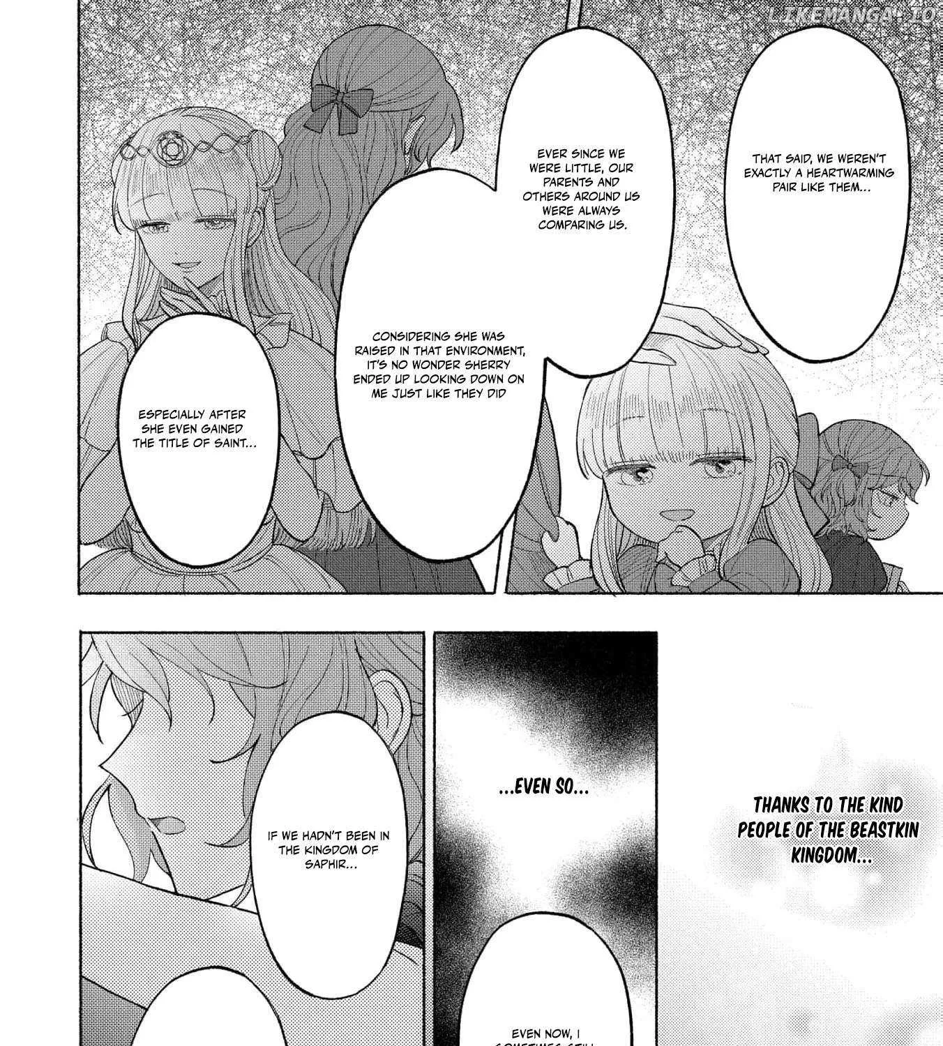 I’m Just the Saint’s Maid Cleaning Up Her Mess. So Why Am I Suddenly Being Courted by the Black Wolf King of the Beastkin Nation!? Chapter 7 page 58 - 