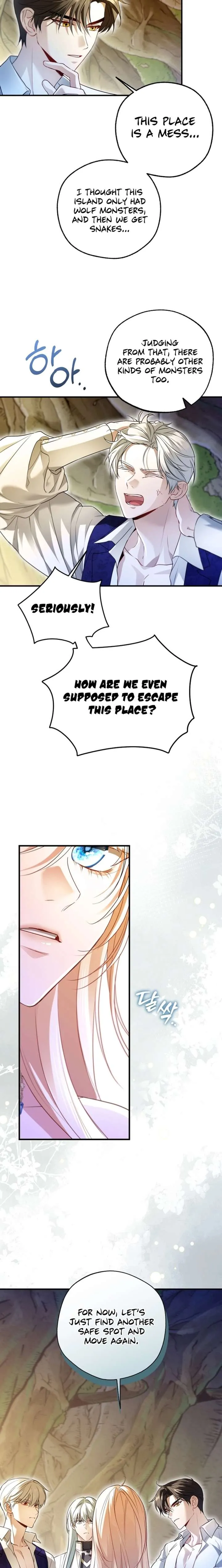 I’m Stuck on a Remote Island With the Male Leads Chapter 42 page 12 - 