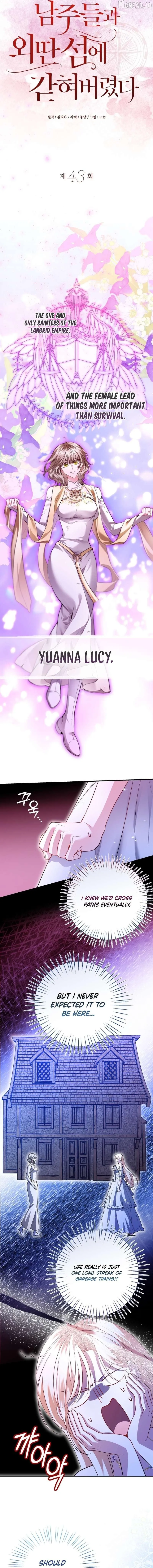 I’m Stuck on a Remote Island With the Male Leads Chapter 43 page 7 - 