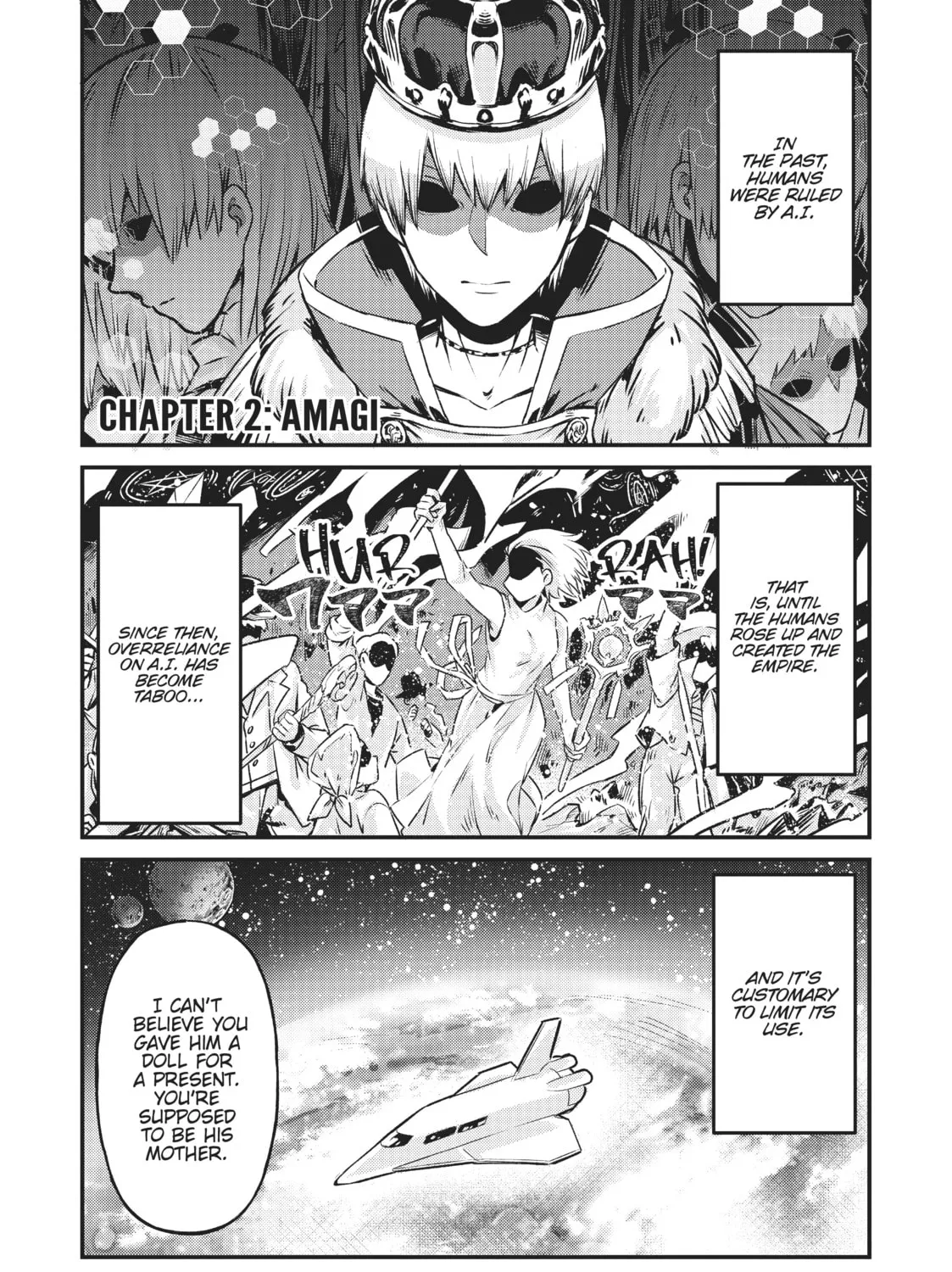 I’m the Evil Lord of an Intergalactic Empire! Chapter 2 page 1 - 