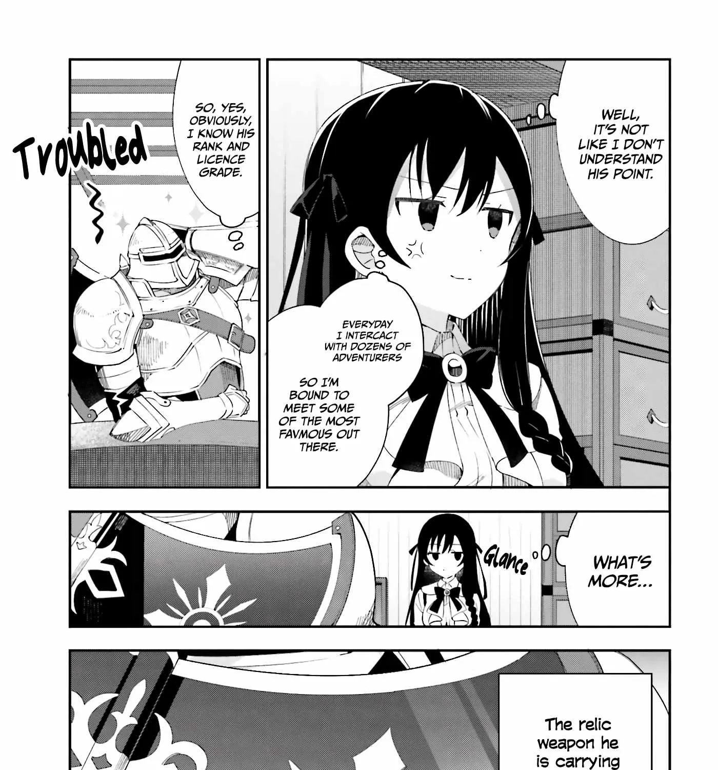 I’m the guild receptionist, but since I don’t want to work overtime, I think I’ll just solo the boss Chapter 1 page 20 - 