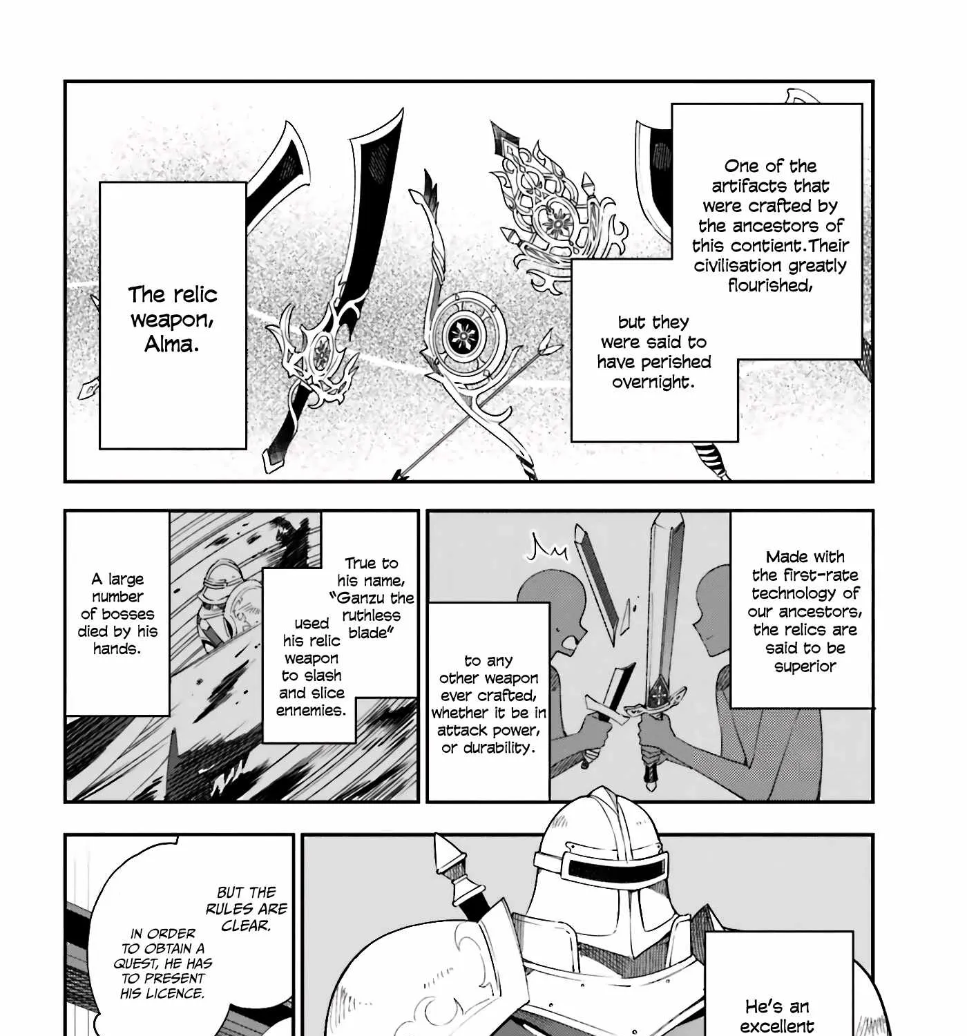 I’m the guild receptionist, but since I don’t want to work overtime, I think I’ll just solo the boss Chapter 1 page 22 - 