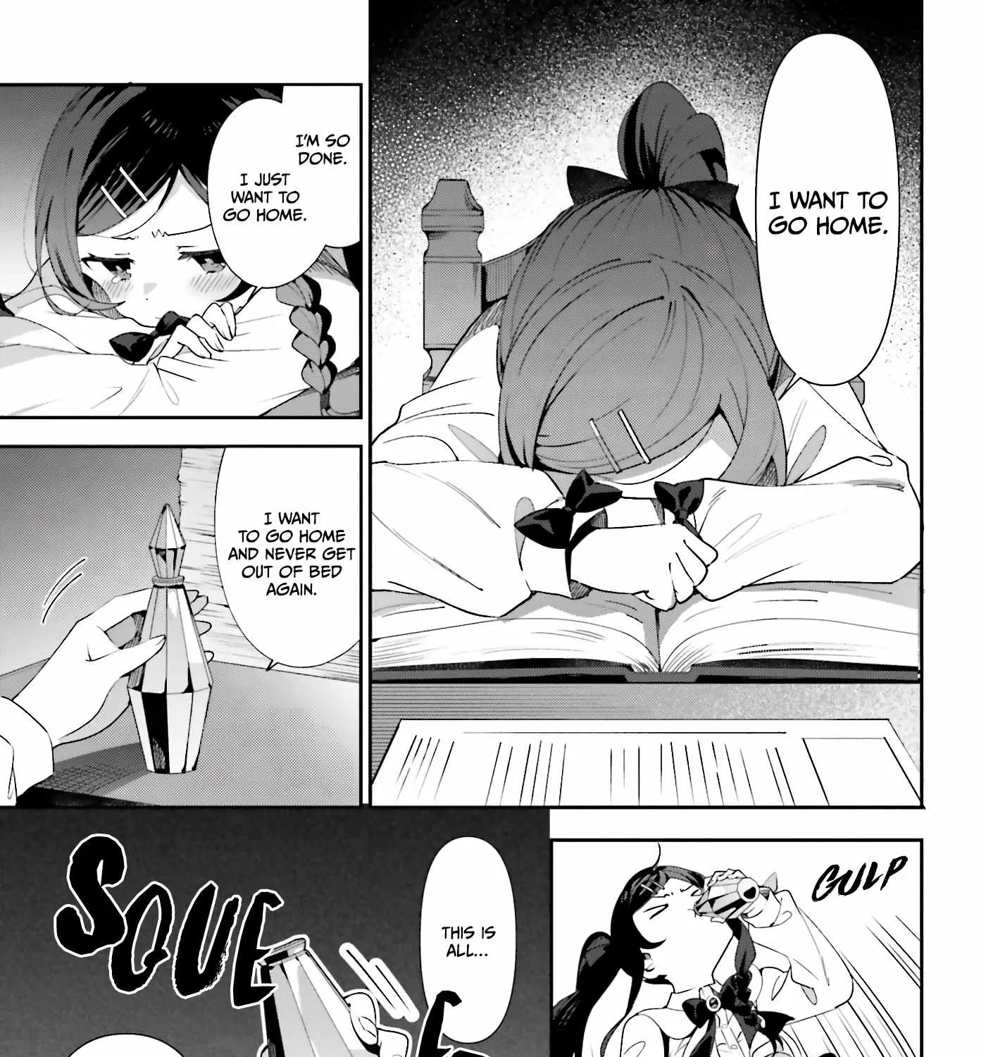 I’m the guild receptionist, but since I don’t want to work overtime, I think I’ll just solo the boss Chapter 1 page 32 - 