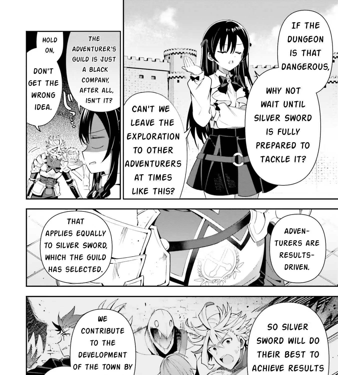I’m the guild receptionist, but since I don’t want to work overtime, I think I’ll just solo the boss Chapter 10 page 27 - 