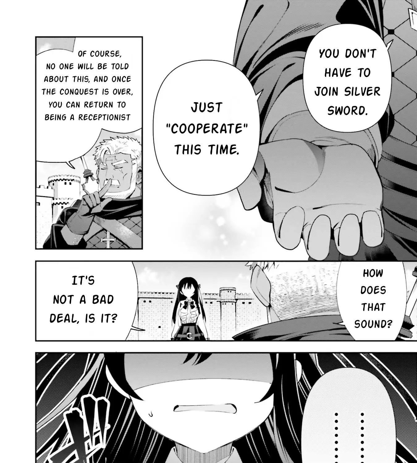 I’m the guild receptionist, but since I don’t want to work overtime, I think I’ll just solo the boss Chapter 10 page 39 - 