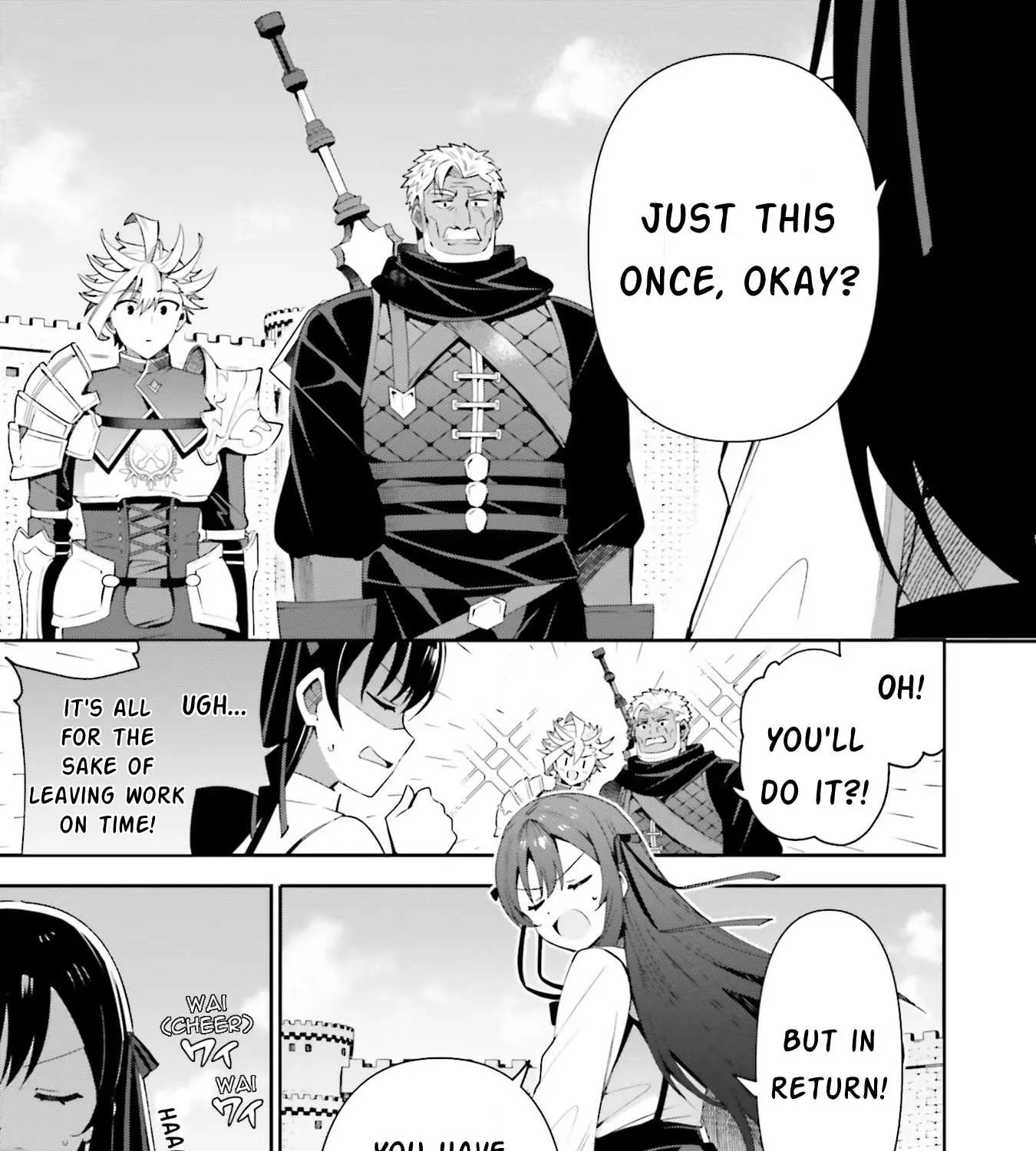 I’m the guild receptionist, but since I don’t want to work overtime, I think I’ll just solo the boss Chapter 10 page 45 - 